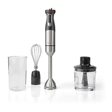 4in1 Kézi mixer 800W/230V rozsdamentes acél