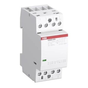 ABB 1SAE231111R0640 - 4 pólusú beépítési kontaktor ESB25-40N-06 25A 230V