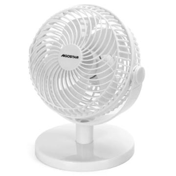 Aigostar - Asztali ventilátor 3W/5V fehér