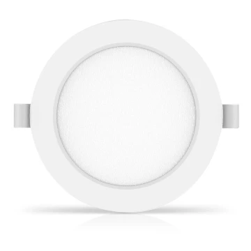 Aigostar - LED Beépíthető lámpa LED/9W/230V 3000K átm. 11,8 cm fehér