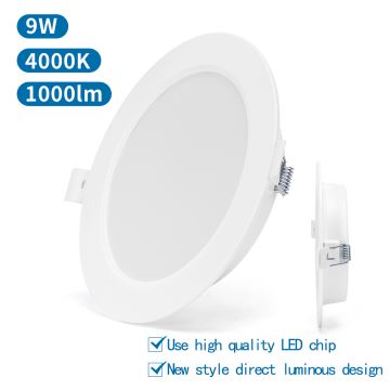 Aigostar - LED Beépíthető lámpa LED/9W/230V 4000K átm. 14,5 cm fehér