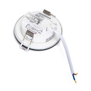 Aigostar - LED Fürdőszobai beépíthető lámpa LED/4,8W/230V 3000K fekete IP65