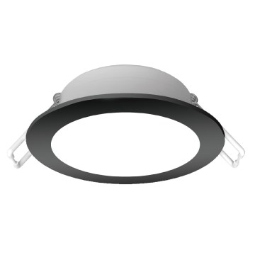 Aigostar - LED Fürdőszobai beépíthető lámpa LED/4,8W/230V 6500K fekete IP65