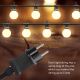 Aigostar - LED Kültéri dekoratív lánc 10xLED/8m IP44 meleg fehér