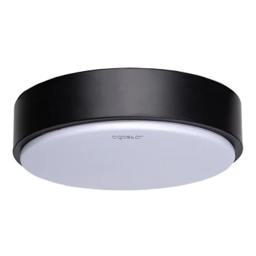 Aigostar - LED Mennyezeti lámpa LED/12W/230V 6500K á. 23 cm fekete