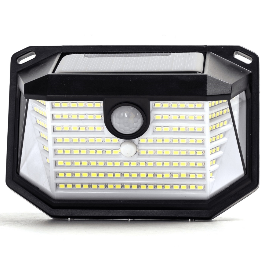Aigostar - LED Napelemes érzékelős fali lámpa LED/0,8W/5,5V 6500K IP65