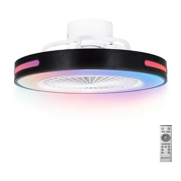 Aigostar - LED RGB Dimmelhető mennyezeti ventilátor LED/40W/230V 2700-6500K + távirányítás