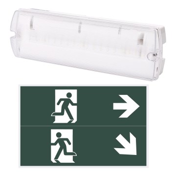 Aigostar - LED Vészvilágítás EMERGENCY LED/4W/230V IP65 6500K 600 mAh