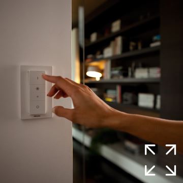 Alapkészlet Philips Hue WHITE AMBIANCE 2xE27 / 8,5W / 230V + csatlakozó eszköz