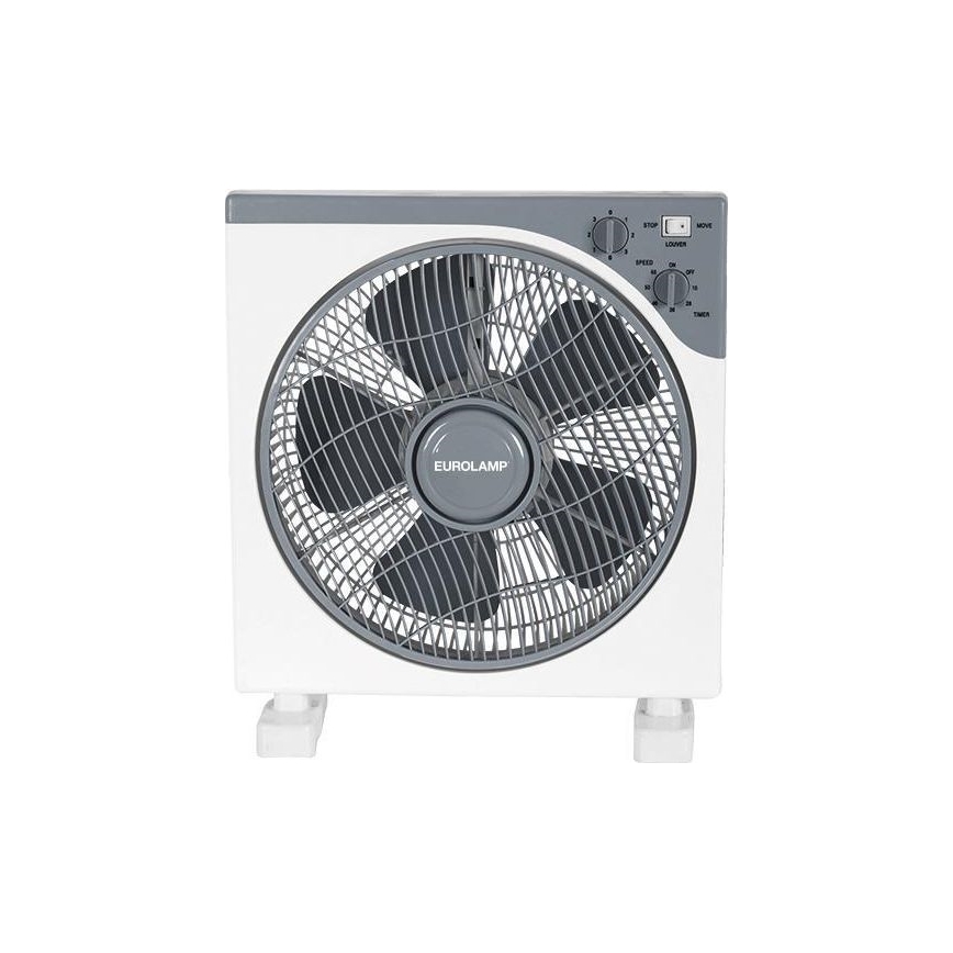 Állóventilátor 45W/230V átm. 37 cm fehér/szürke