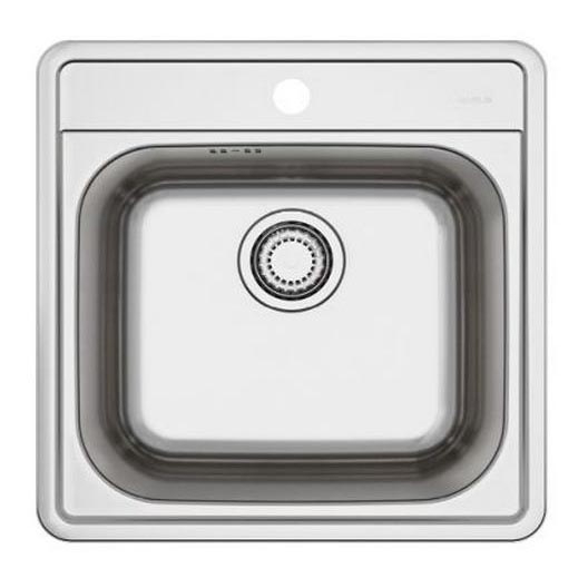 ALVEUS 1151258 - Mosogató MORE 50x49 cm matt acél/szatén