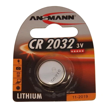 Ansmann 04674 CR 2032 - Líthium gombelem 3V