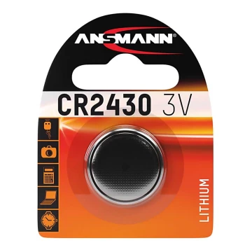 Ansmann 04676 - CR 2430 - Líthium gombelem 3V