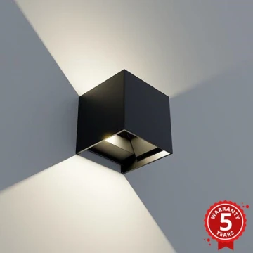 APLED - LED Kültéri fali lámpa CUBE 2xLED/3W/230V IP65