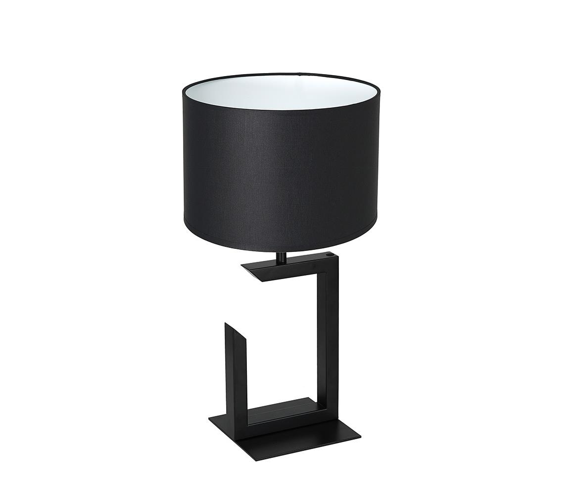 Asztali lámpa 1xE27/60W/230V 45 cm fekete/fehér