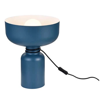 Asztali lámpa ABEL 1xE27/11W/230V kék