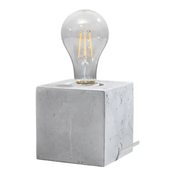 Asztali lámpa ABEL 1xE27/60W/230V beton