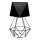 Asztali lámpa ADAMANT LARGE 1xE27/60W/230V fekete