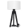 Asztali lámpa ALBA 1xE27/60W/230V fehér/fenyő