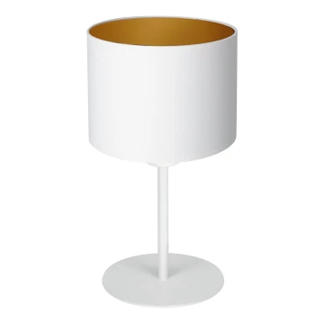 Asztali lámpa ARDEN 1xE27/60W/230V á. 18 cm fehér/arany