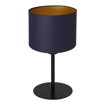 Asztali lámpa ARDEN 1xE27/60W/230V á. 18 cm lila/arany