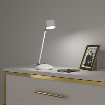 Asztali lámpa ARENA 1xGX53/11W/230V fehér/arany