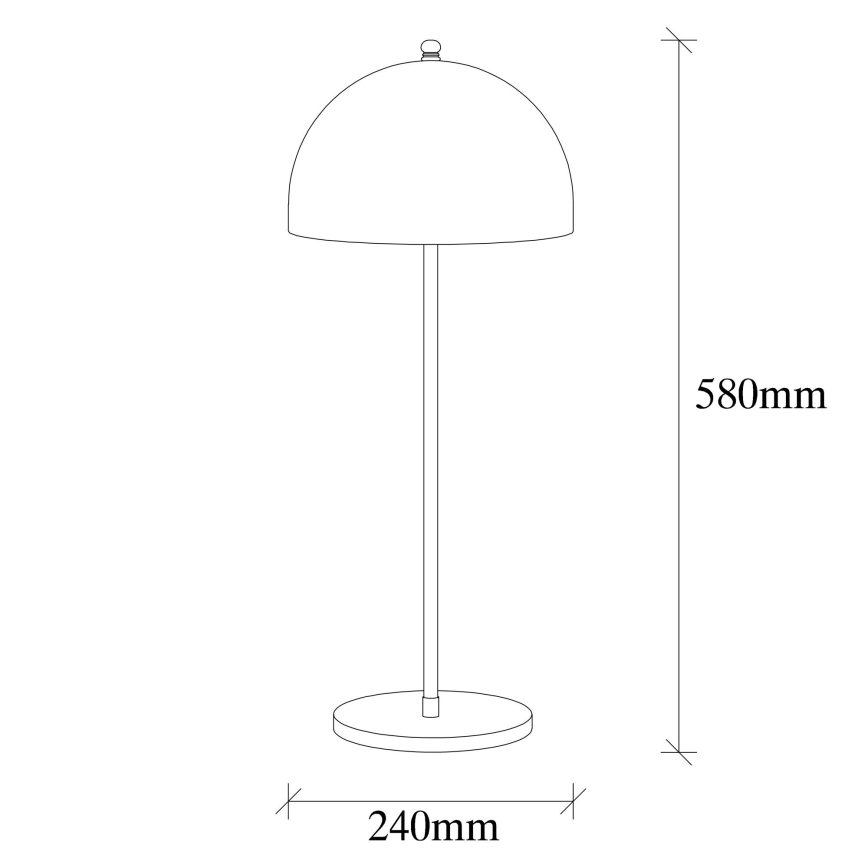 Asztali lámpa CAN 2xE14/40W/230V