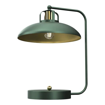 Asztali lámpa FELIX 1xE27/60W/230V zöld