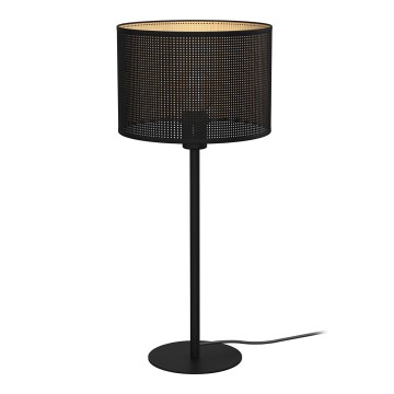 Asztali lámpa LOFT SHADE 1xE27/60W/230V á. 25 cm fekete/arany
