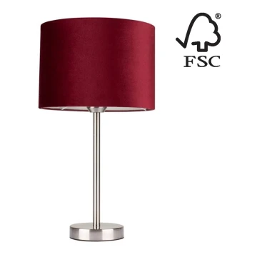 Asztali lámpa SCARLETT 1xE27/40W/230V - FSC minősítéssel