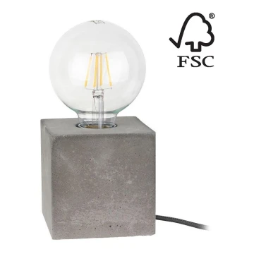 Asztali lámpa STRONG 1xE27/25W/230V - FSC minősítéssel