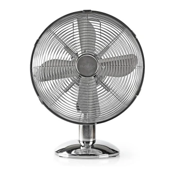 Asztali ventilátor 35W/230V fényes króm