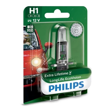 Autó izzó Philips ECO VISION 12258LLECOB1 H1 P14,5s/55W/12V