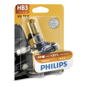 Autó izzó Philips VISION 9005PRB1 HB3 P20d/60W/12V