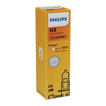 Autóizzó Philips VISION 12336PRC1 H3 PK22s/55W/12V