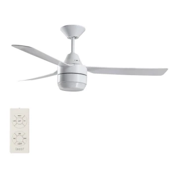 BAYSIDE 213016 - Mennyezeti ventilátor CALYPSO 1xGX53/45W/230V fehér + távirányító