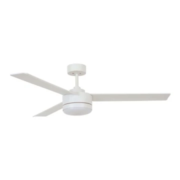 BAYSIDE 213032 - LED Dimmelhető mennyezeti ventilátor LAGOON GX53/17W/230V fehér