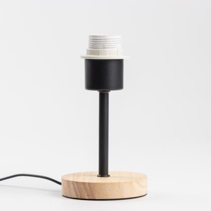 Brilagi - Asztali lámpa NUBILA WOOD 1xE27/25W/230V tölgy/lila