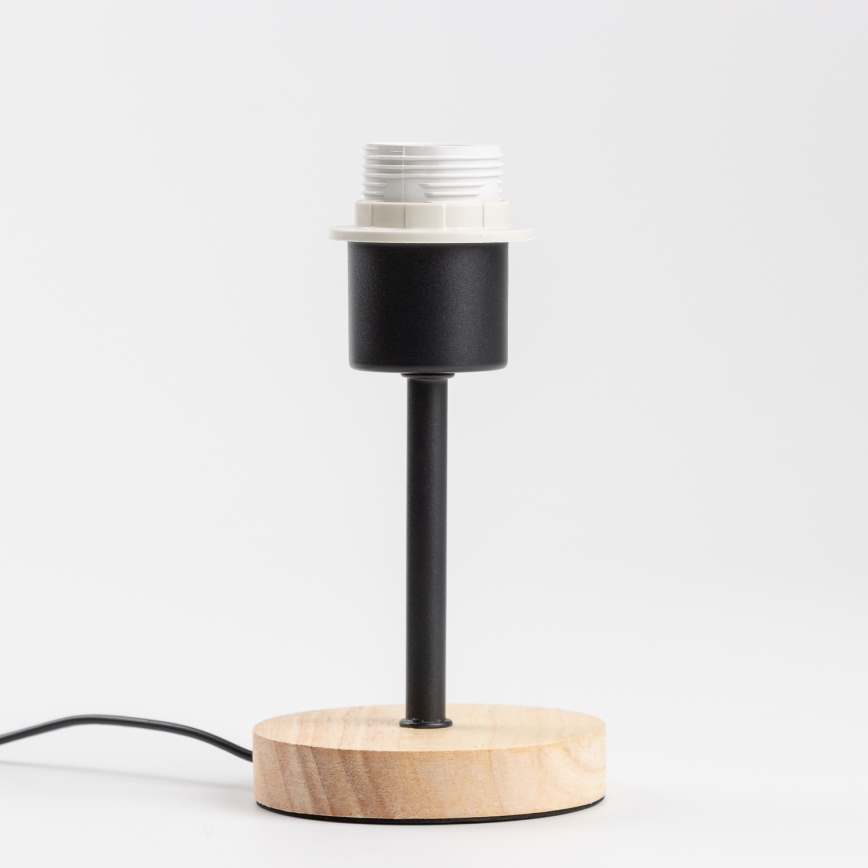 Brilagi - Asztali lámpa NUBILA WOOD 1xE27/25W/230V tölgy/lila