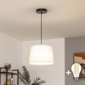 Brilagi - CERIA LED függeszték kábellel 1xE27/40W/230V átm. 30 cm bézs