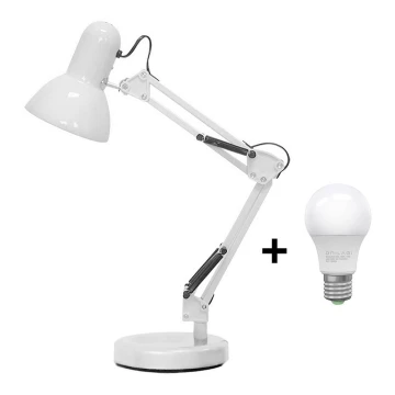 Brilagi - LED Asztali lámpa ROMERO 1xE27/10W/230V fehér