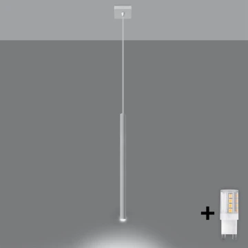 Brilagi -  LED Csillár zsinóron DRIFA 1xG9/4W/230V fehér