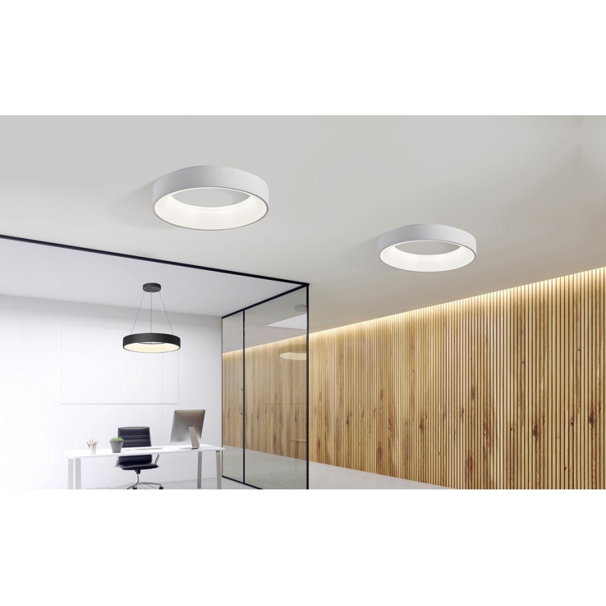 Brilagi - LED Dimmelhető csillár zsinóron FALCON LED/80W/230V 3000-6500K fekete + távirányító