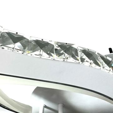 Brilagi - LED Dimmelhető felületre szerelhető csillár TWIST LED/180W/230V 3000-6500K + távirányítás