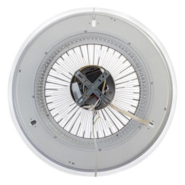 Brilagi - LED Dimmelhető lámpa ventilátorral RONDA LED/48W/230V 3000-6000K arany + távirányító