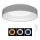 Brilagi - LED Dimmelhető mennyezeti lámpa FALCON LED/40W/230V 3000-6500K ezüst + távirányító