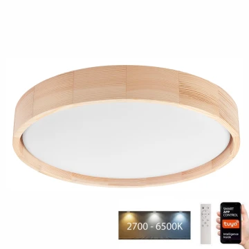 Brilagi - LED Dimmelhető mennyezeti lámpa MANAROLA SMART LED/24W/230V 2700-6500K átm. 41 cm Wi-Fi + távirányító Tuya