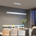 Brilagi - LED Dimmerelhető csillár kábel SLEEKLINE SMART LED/40W/230V 3000-6000K Wi-Fi Tuya ezüst + távirányító