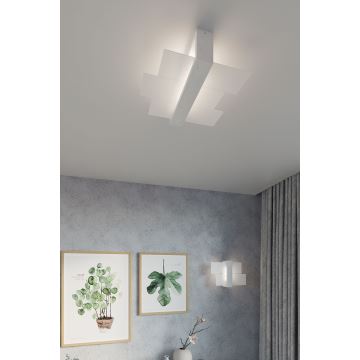 Brilagi -  LED fali lámpa HERA 1xE27/7,5W/230V fehér