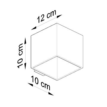 Brilagi -  LED Fali spotlámpa MURO 1xG9/4W/230V fekete